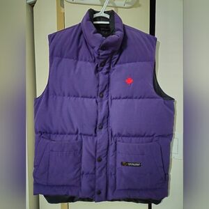 Authentic Vintage Canada Goose Down Fill Puffer Vest SIZE:M